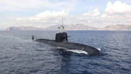 Navantia termina la ampliación del casco del primer submarino S-80