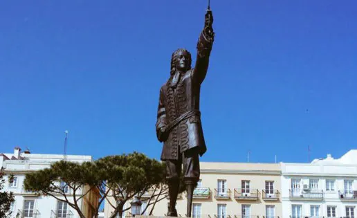 Rendir tributo a Don Blas de Lezo en la ciudad de Cádiz