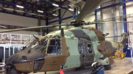 Las Famet recibirán sus primeros helicópteros NH90 en septiembre