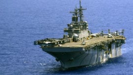 EE.UU. lanza su ataque contra el Daesh en Libia desde el buque Wasp