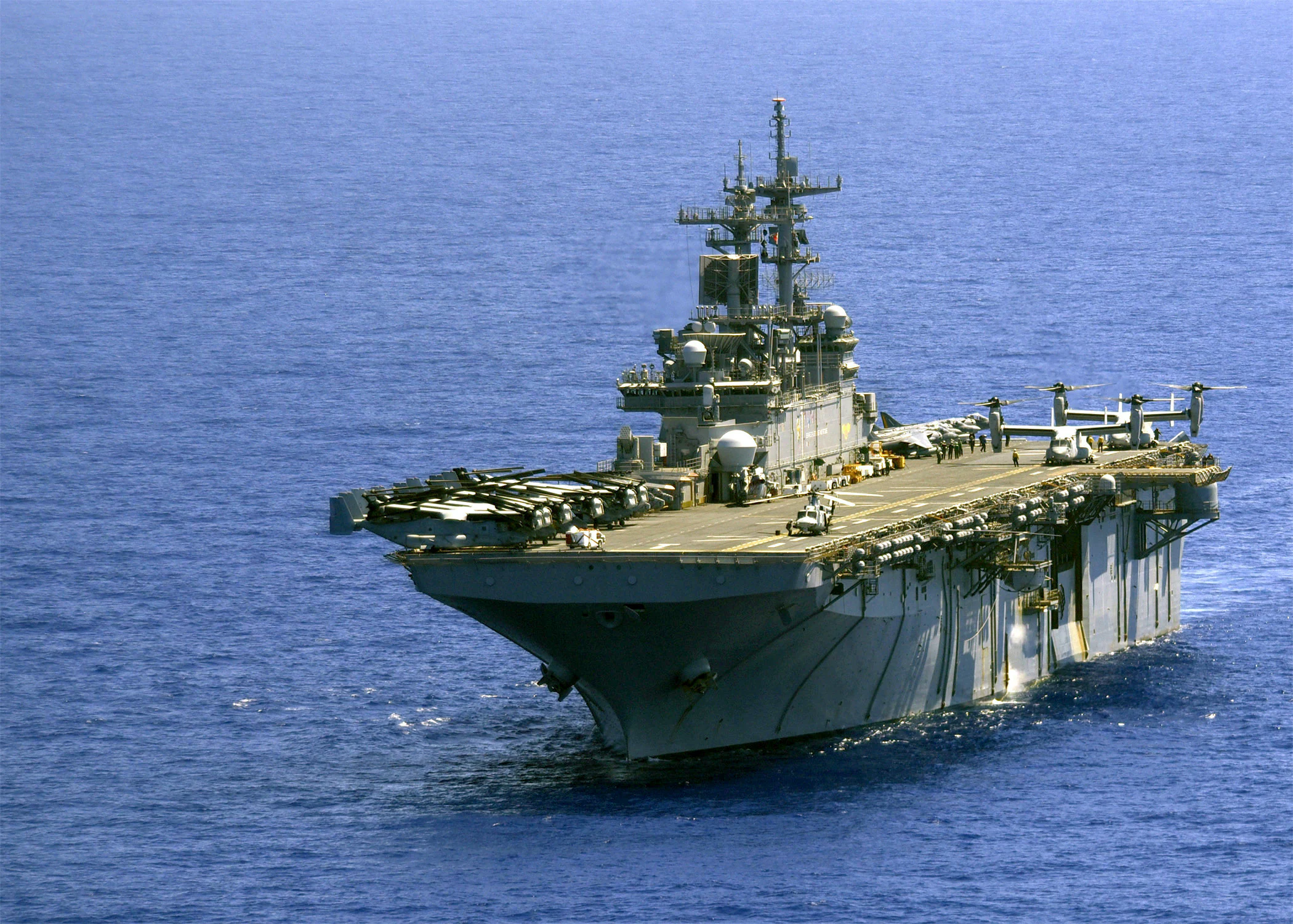EE.UU. lanza su ataque contra el Daesh en Libia desde el buque Wasp