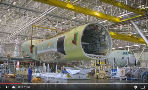 Vídeo: así se ensambló el primer A400M del Ejército del Aire