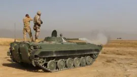 El adiestramiento español en carros de combate, clave en el avance iraquí hacia Mosul