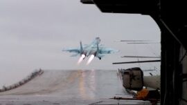 Segundo accidente de un caza ruso del portaaviones Almirante Kuznetsov