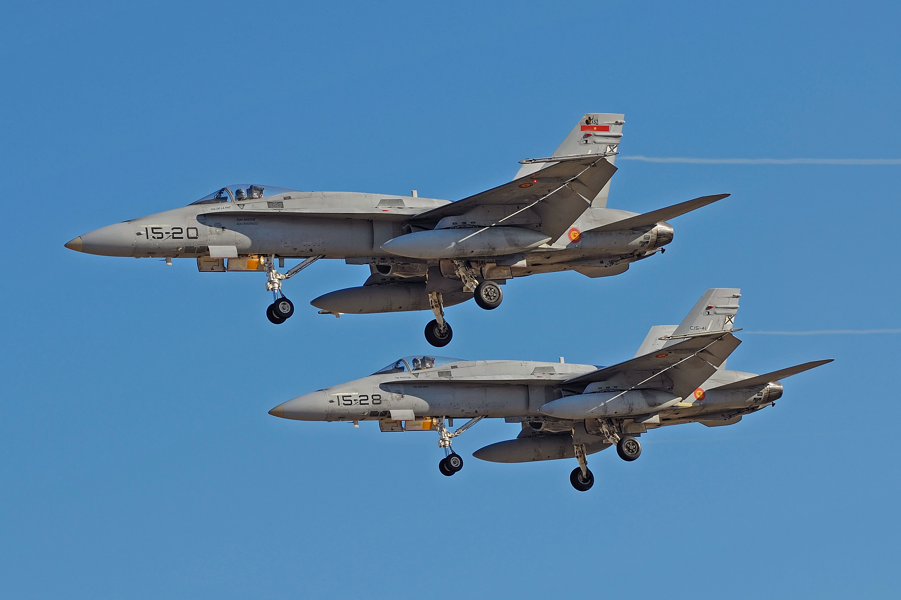Los cazas F-18 de Zaragoza, los elegidos para desplegar con la OTAN en Estonia