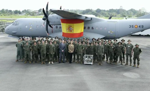 Con las «mambas» del Ejército del Aire en Gabón