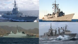 Intensa actividad Armada-OTAN: despliegue de cuatro buques en tres agrupaciones