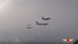 Vídeo: los Eurofighter del Ejército del Aire cruzan el Atlántico