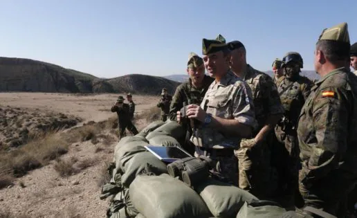 La Legión, a las órdenes de un general británico en unas maniobras de la OTAN en Rumanía