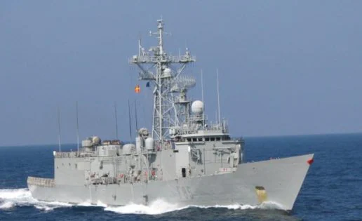 La fragata Navarra liderará la operación de la OTAN en el Mediterráneo