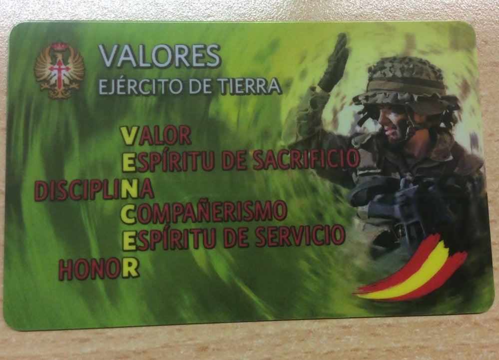 El Ejército de Tierra lanza una campaña para reconocer sus valores