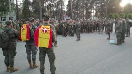 Llega el contingente español a Letonia… y España rebasa los 3.000 efectivos en el exterior