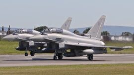 Omán recibe sus primeros aviones de combate Eurofighter