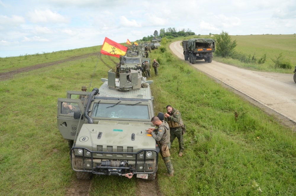 La Legión concluye sus maniobras con la OTAN en Rumanía