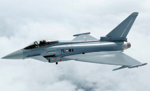 Austria renuncia a su flota de aviones Eurofighter y busca una alternativa