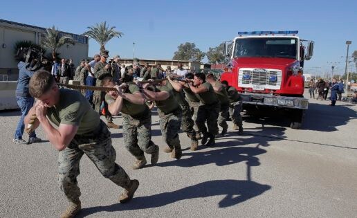 Marines de Morón: 600 soldados «made in USA» a cuatro horas de Libia o Níger