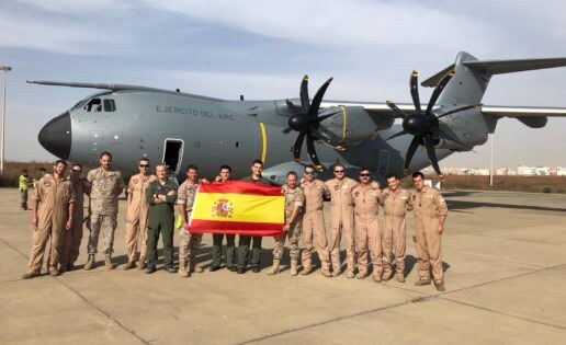 Letonia y Senegal: dos nuevos hitos del A400M del Ejército del Aire en una semana