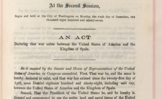 25 de abril de 1898: el día que EE.UU. declaró la guerra a España