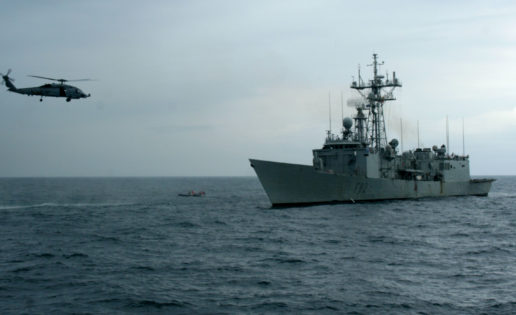 Mar Negro (IV): Vídeos de la fragata «Victoria» en acción con la OTAN