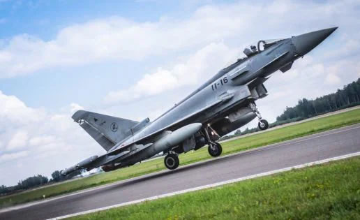 Los Eurofighter españoles vuelven a volar en el Báltico