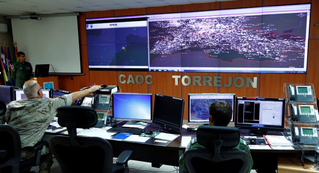 El CAOC de Torrejón supervisó 170 casos reales de “aviones amenaza”