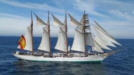 Las claves para poder visitar el buque Elcano en Guetaria y Guecho del 6 al 9 de julio