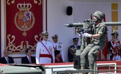 El Rey, ante las Fuerzas Armadas: «Por España: lo que más nos une»