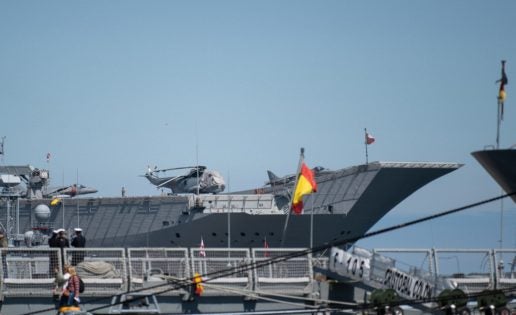 La Armada desembarca en el mar Báltico con cuatro buques y 1.760 marinos