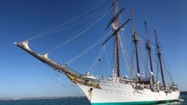 El buque Elcano llega a Cádiz este domingo donde podrá ser visitado