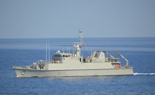 Un cazaminas de la Armada Española se integra en el grupo naval de la OTAN