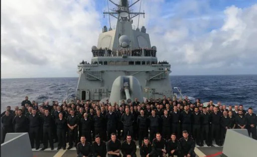 “Establecimos una magnífica relación con los marinos de la US Navy”