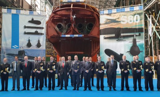 Vídeo: Navantia cierra el casco del submarino S-81 Isaac Peral