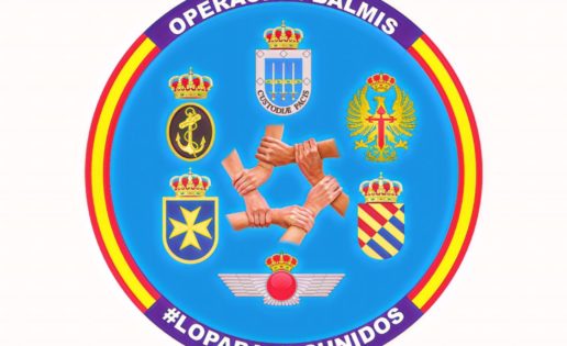 El parche militar de la Operación Balmis