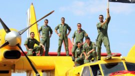 Los “corsarios” del Ejército del Aire, listos para la lucha contra los incendios
