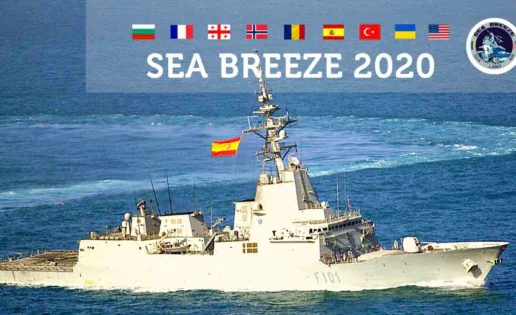 La Armada Española participa con dos buques en unas maniobras en el Mar Negro