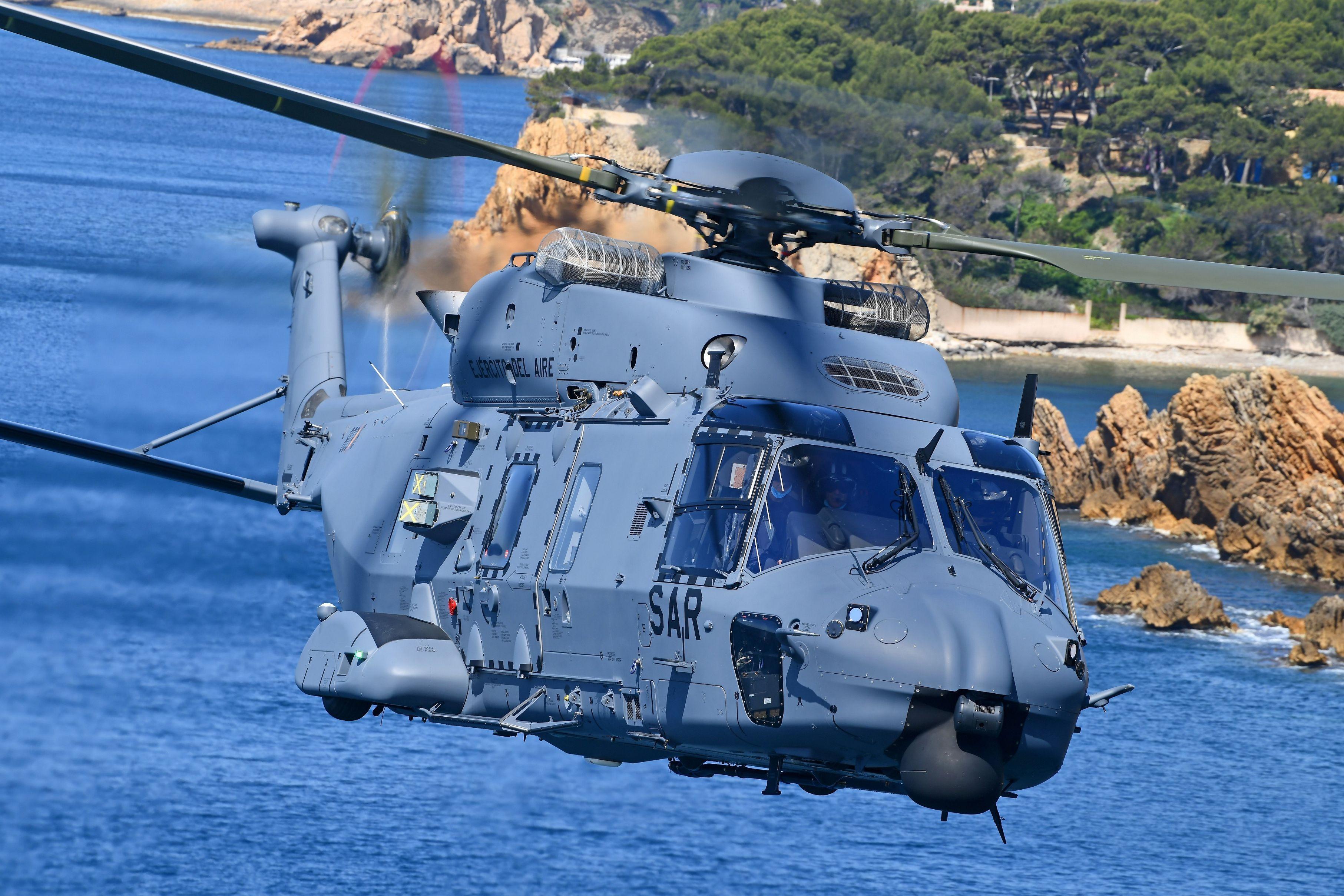 El Ejército del Aire recibe su primer helicóptero NH90 para misiones de rescate