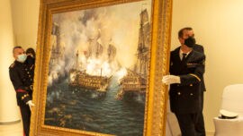 “El Glorioso” ya se exhibe en el Museo Naval de San Fernando