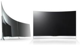 LG lanza el primer televisor OLED curvo del mundo