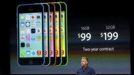 Apple presenta su nuevos iPhones 5C y 5S