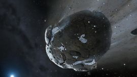 Hallan los escombros de un sistema planetario que pudo albergar vida