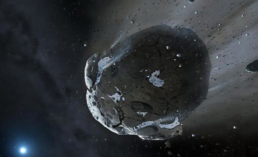 Hallan los escombros de un sistema planetario que pudo albergar vida