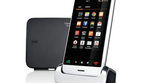 Gigaset SL930A, un teléfono inalámbrico Android y táctil para casa