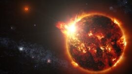 Una «superllamarada» 100.000 veces más intensa que las del Sol