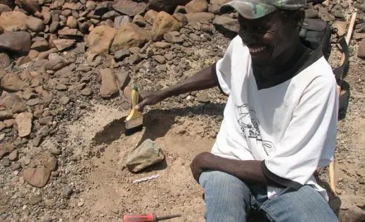Hallan en Kenia herramientas de piedra anteriores al hombre