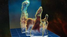 Los Pilares de la Creación, por primera vez en 3D