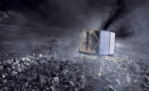 Philae despierta en el cometa: «¿Cuánto tiempo he dormido?»