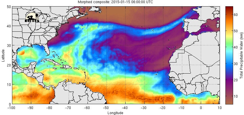 Así se forman los «ríos atmosféricos»