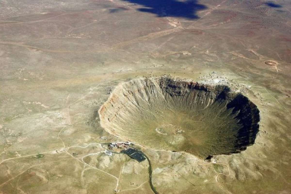 Meteorito de Barringer: a más de tres mil grados en billonésimas de segundo