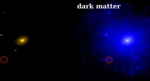 Una pequeña galaxia guarda el secreto de la materia oscura