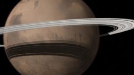 Marte, a punto de tener un anillo como Saturno